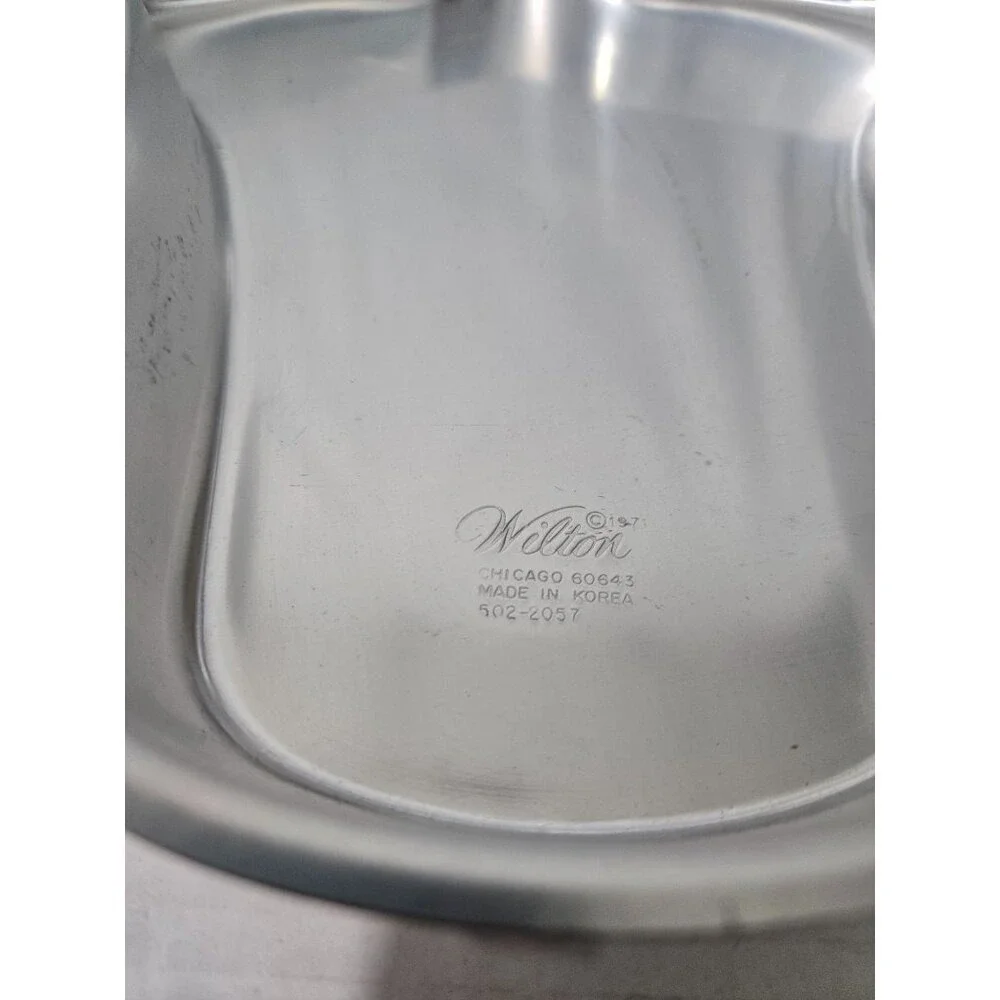 Vintage Wilton Sugar Plum Bell Cake‎ Pan Chicago Aluminum Mold w Insert
